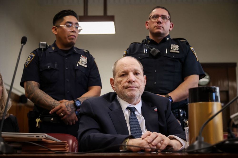 Harvey Weinstein se presentó en la corte en el marco de un juicio en su contra por violación y agresión sexual&nbsp;