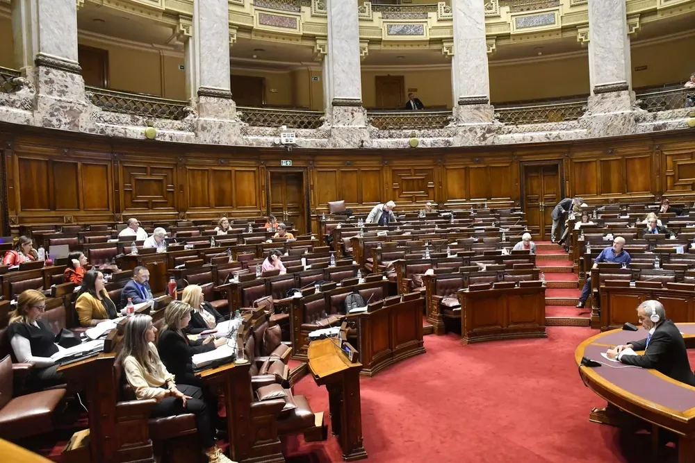 La sesión de este martes en la Cámara de Diputados