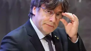 El fugado catalán, Carles Puigdemont.