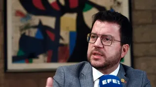  El presidente de la Generalitat, Pere Aragonès.