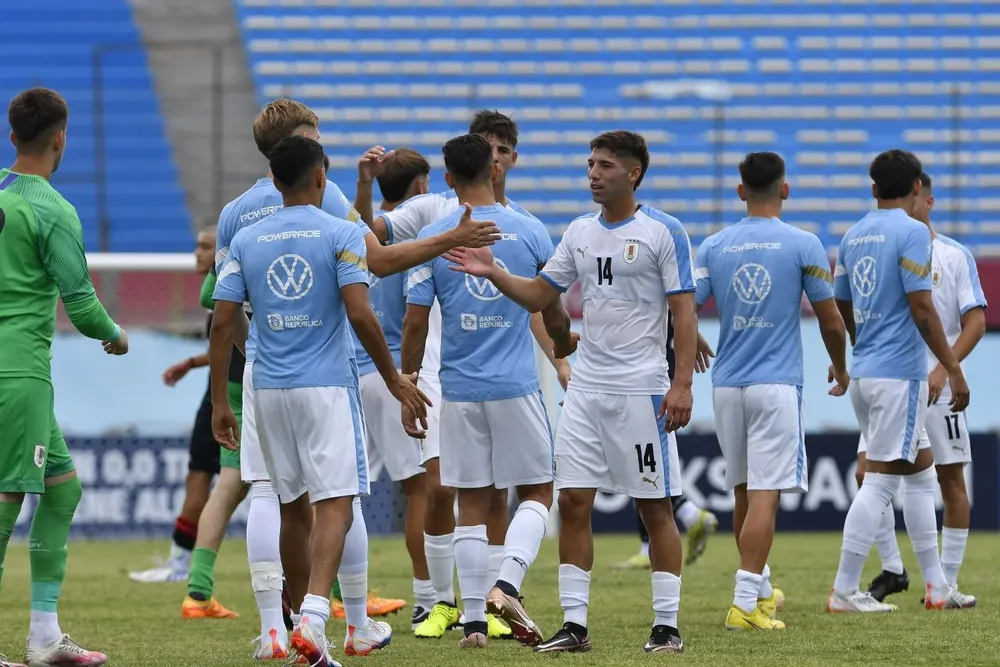 La sub 20 de Uruguay