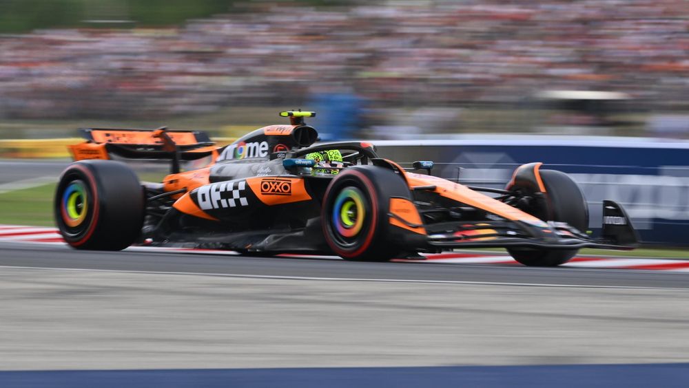 Lando Norris en el GP de Hungría de la Fórmula 1