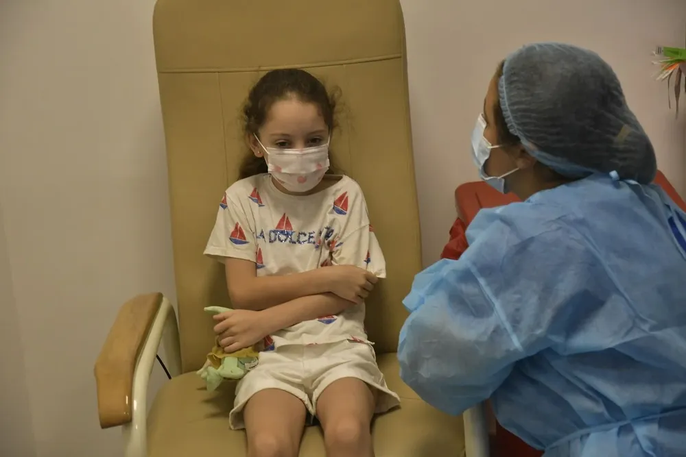 El incidente ocurrió el martes pasado: fueron 158 niños los niños afectados.