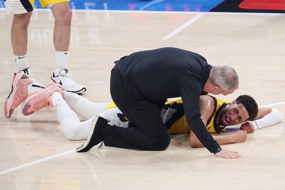 El dolor de Tyrese Haliburton por su lesión