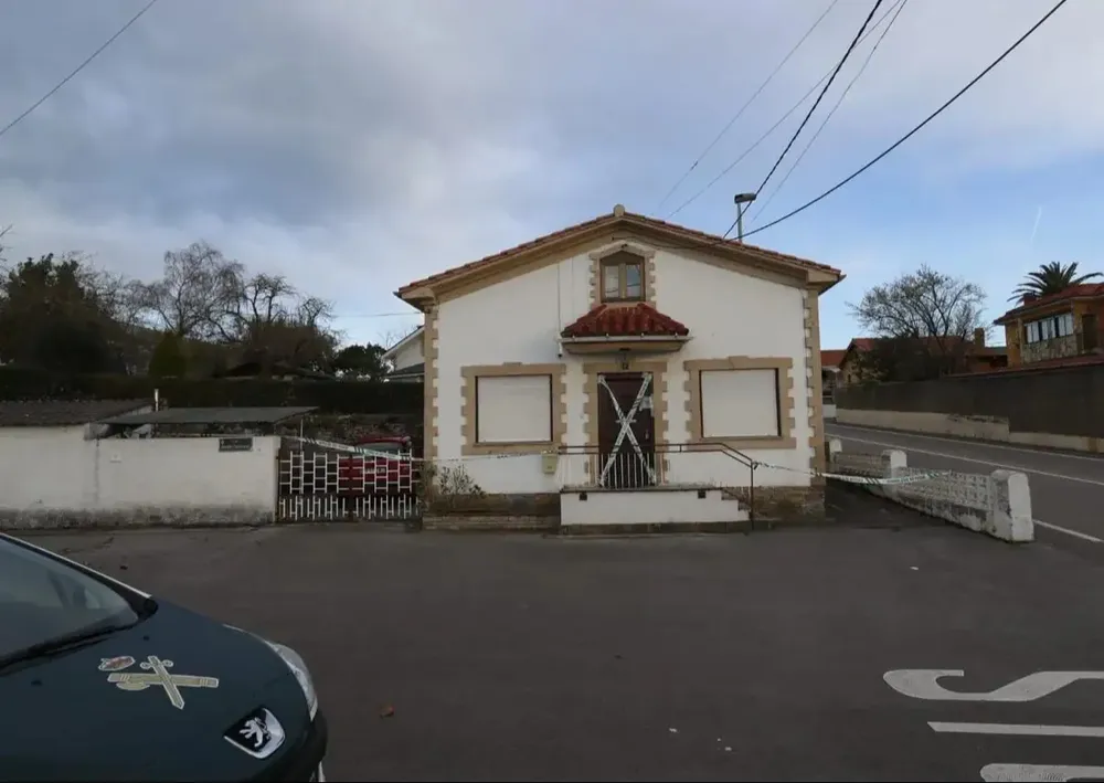 La casa donde sucedió la tragedia