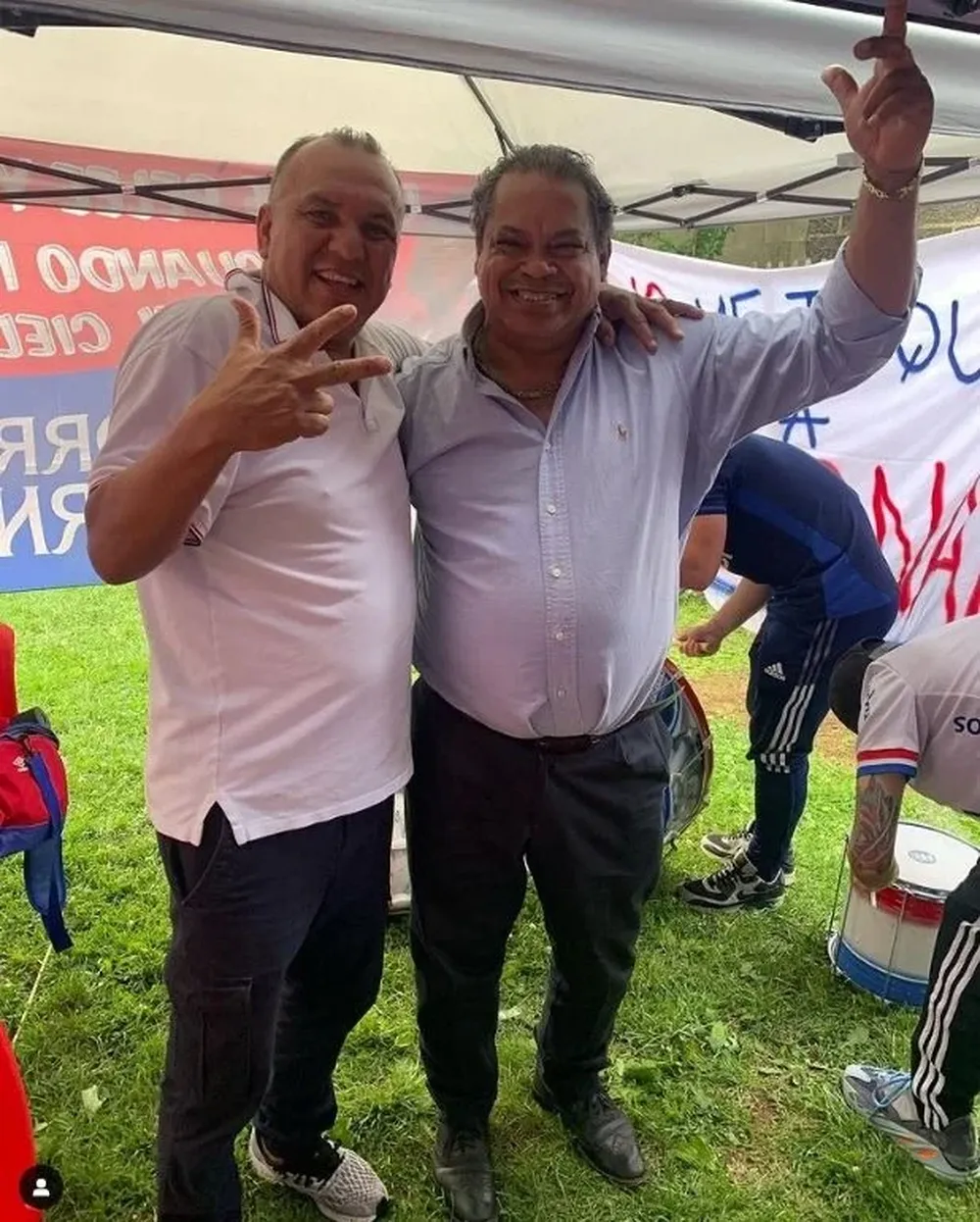 Ruben Sosa y Pintos Saldanha en Estados Unidos