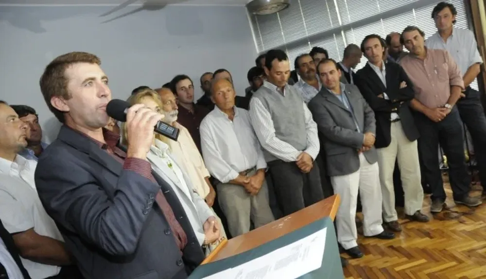 Presidente de la Asociación Nacional de Productores de Leche (ANPL), Eduardo Viera