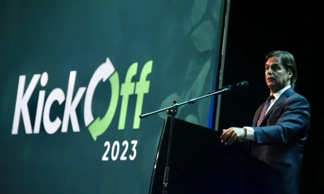 El presidente de la República participó de la cumbre Kick Of 2023 en la que participaron inversores de diferentes países.