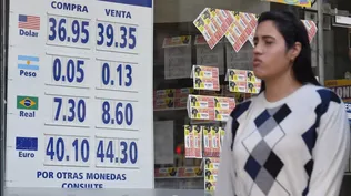 Cotización del dólar en cambios