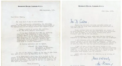 La carta del año 1959 dio lugar a una novela que fue publicada en 2014