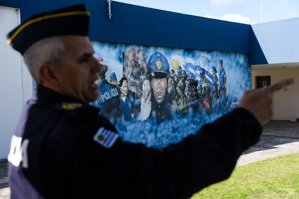 El coordinador académico de la Educación Policial, Johny Silva