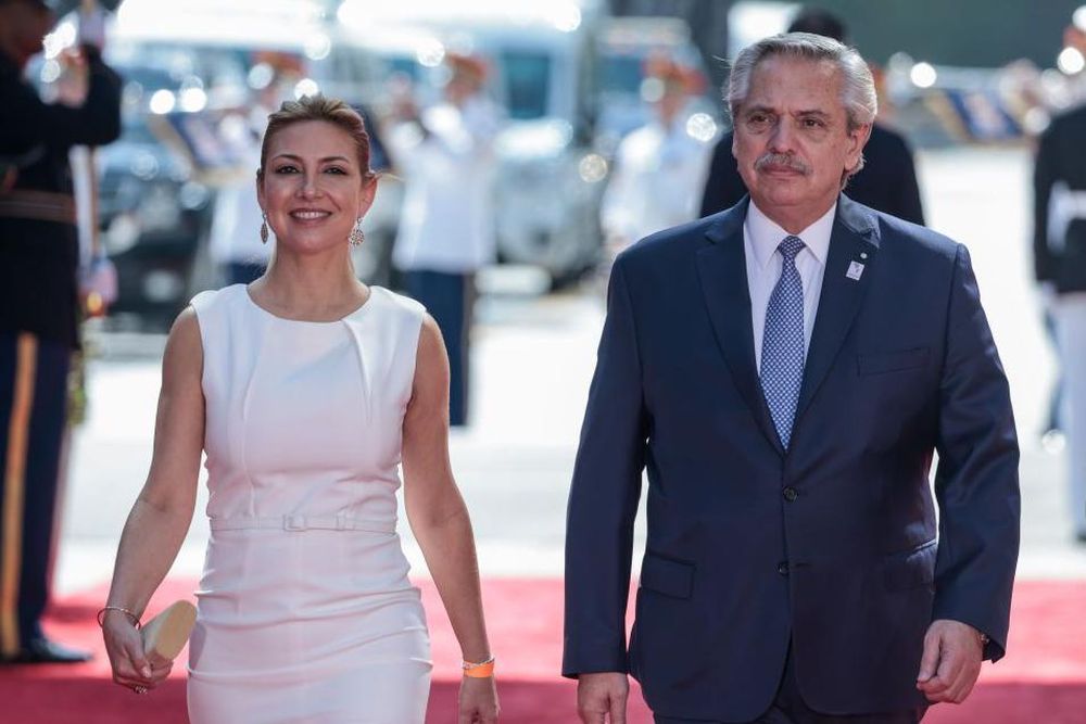 Yáñez y Fernández fueron padres en 2022, durante la presidencia del peronista, quien ya tiene un hijo mayor de otra relación.