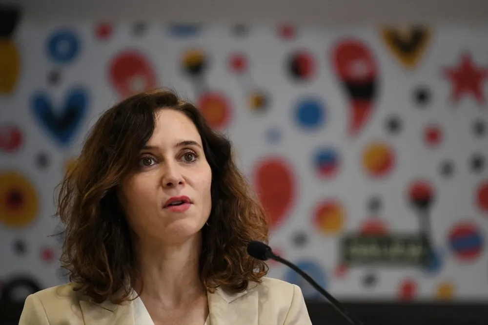 La presidenta de la Comunidad de Madrid, Isabel Díaz Ayuso.