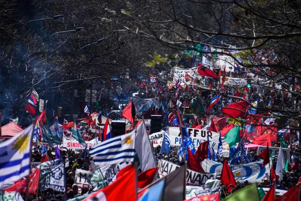 El PIT-CNT centró sus críticas al gobierno en los recortes