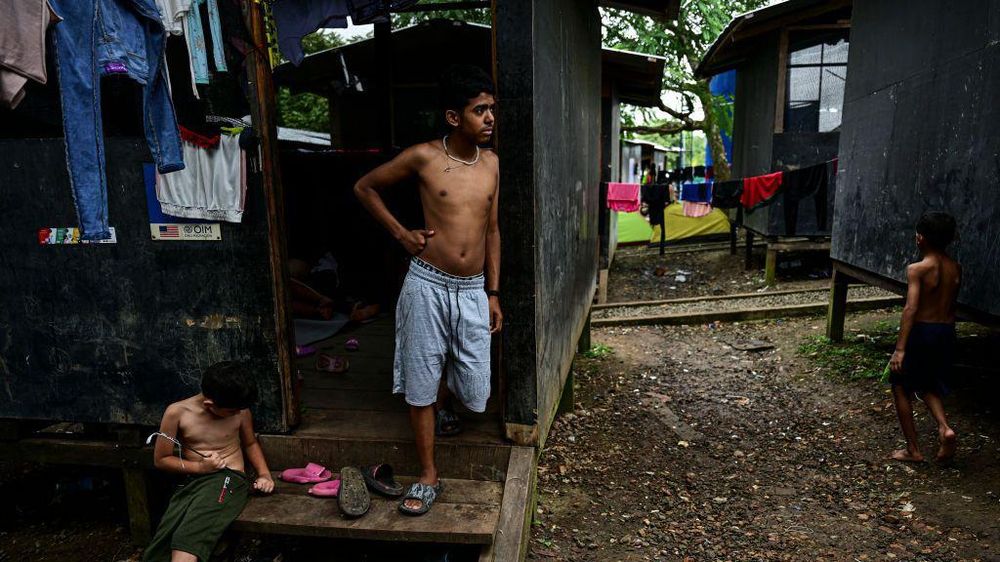 La Estación Temporal de Recepción Migratoria Lajas Blancas, en el lado panameño del Darién, aloja a cientos de migrantes venezolanos que van en camino de regreso hacia su país. (Foto de archivo)