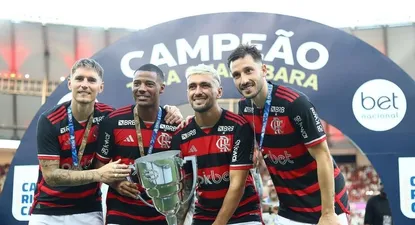Los cuatro uruguayos de Flamengo