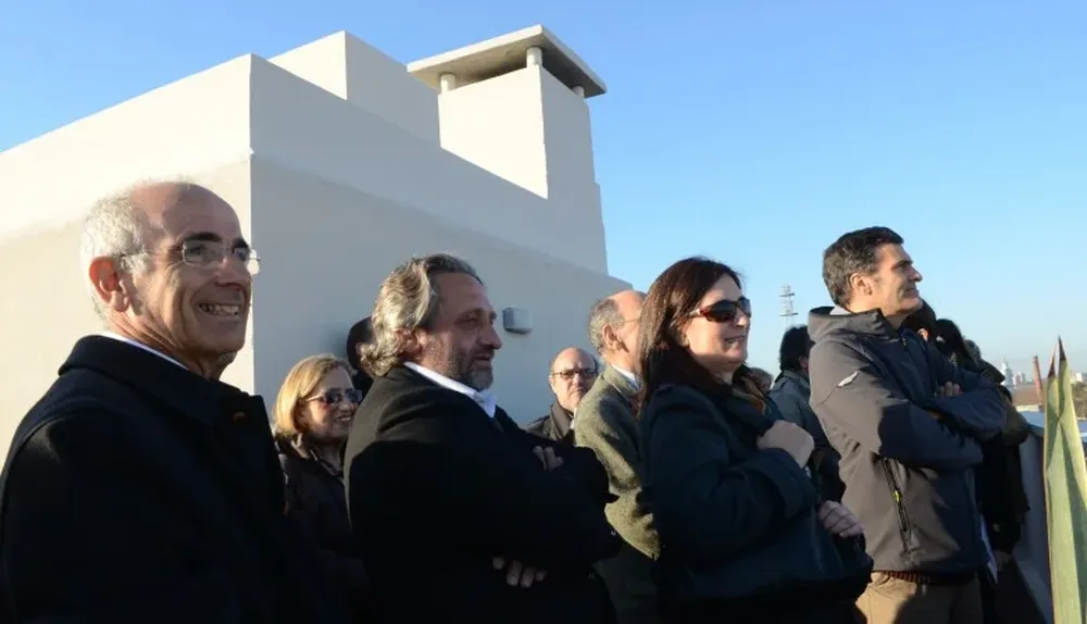 Eduardo Campligia, Francisco Beltrame, Ana Salveraglio y Leopoldo Morales