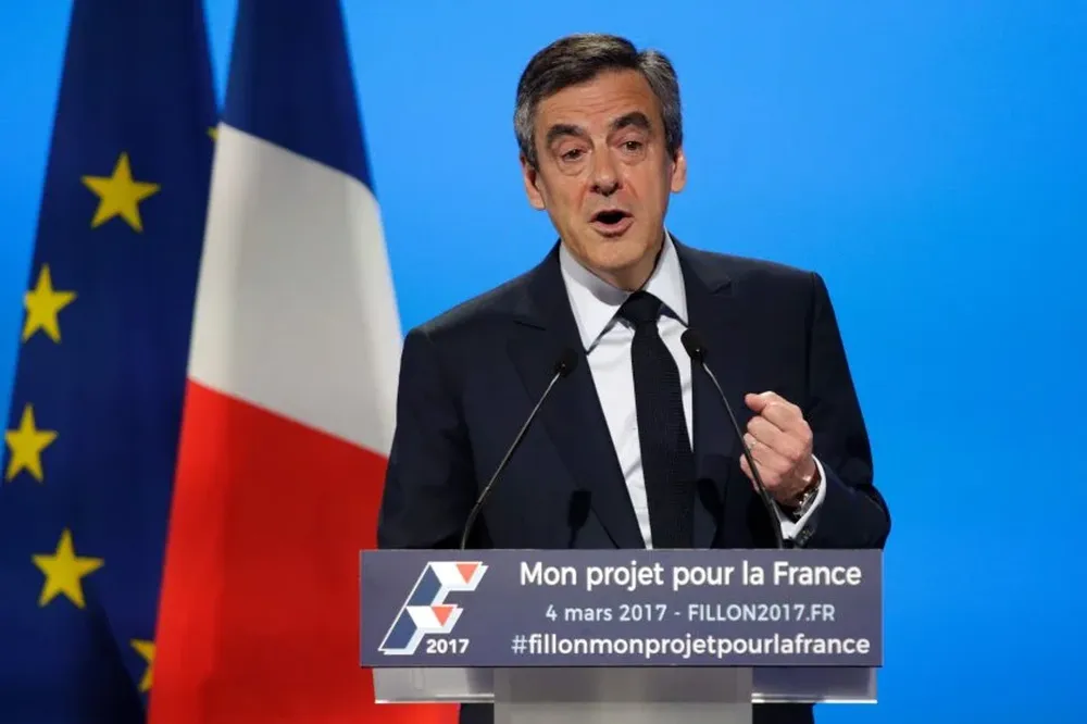Fillon, el fin de semana en un acto político.