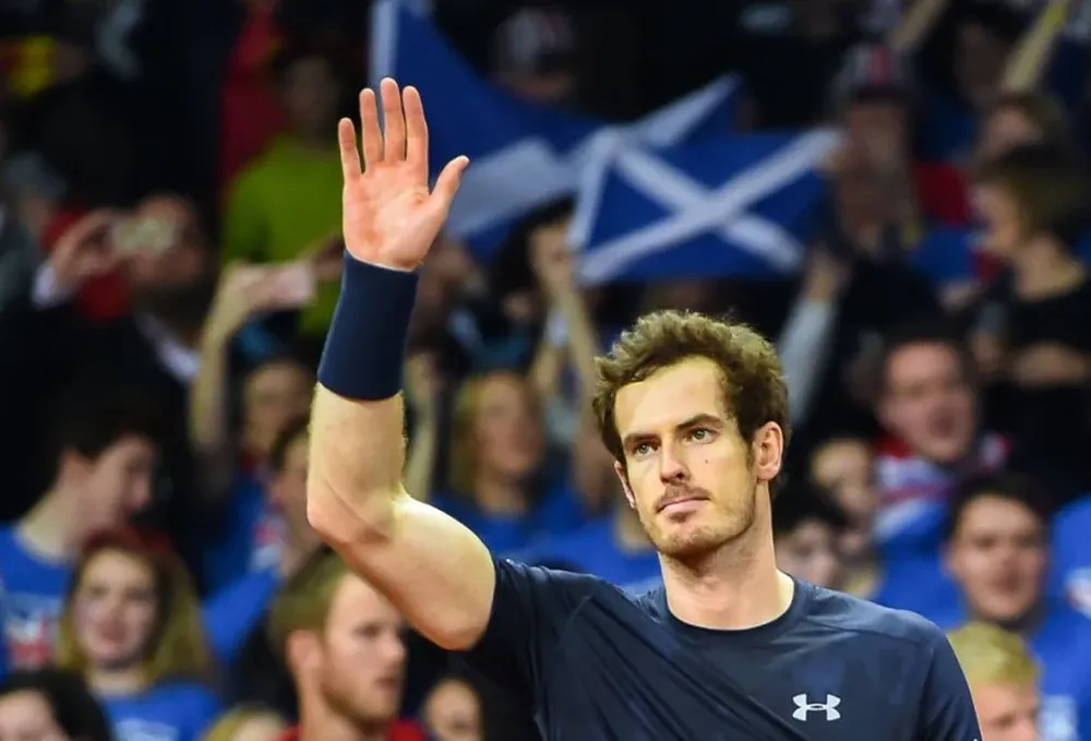 El escocés Andy Murray ganó, junto a su hermano Jamie, el doble ante el par de Bélgica