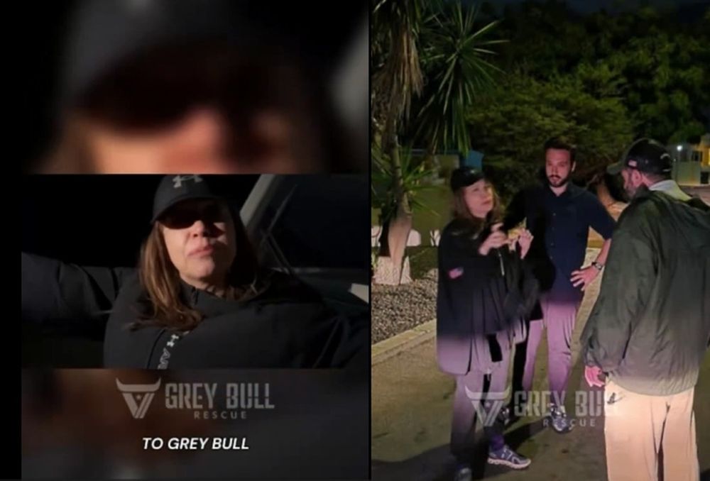 María Corina Machado durante el operativo de rescate