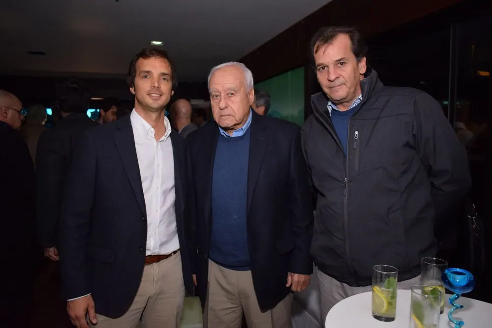 Federico Grassi, josé María Becerra y Guillermo Stewart