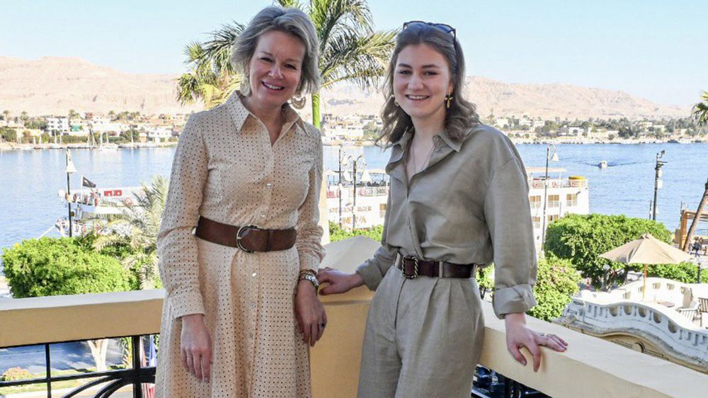 Matilde y Elisabeth de Bélgica.