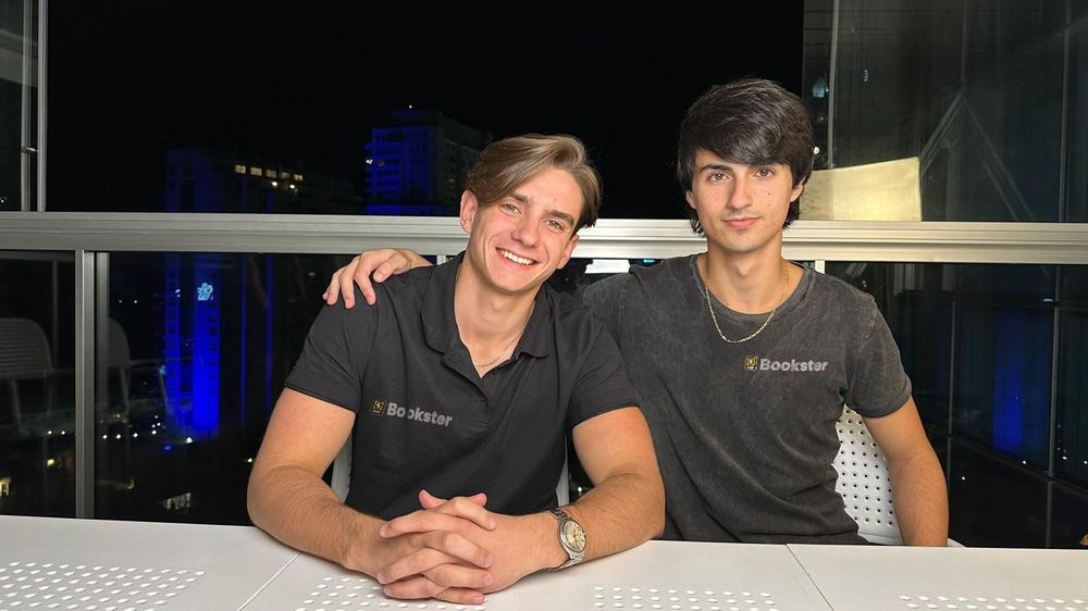 Jan Kostadinov y&nbsp; Facundo Levaggi de Bookster