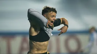 Valentín Rodríguez y su gol a Nacional en 2021