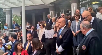 Concentración en Plaza de Castilla