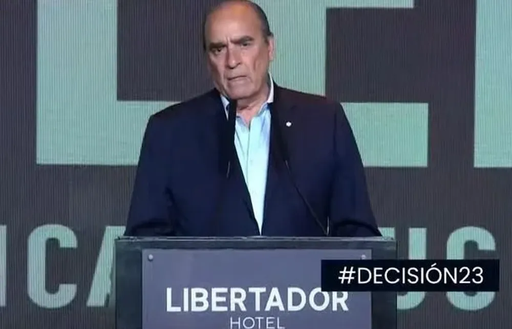 Guillermo Francos en el bunker de LLA