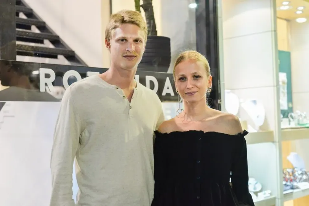 Kevin Jakter y Sofía Domínguez