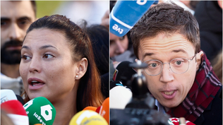 Elisa Mouliáa e Íñigo Errejón