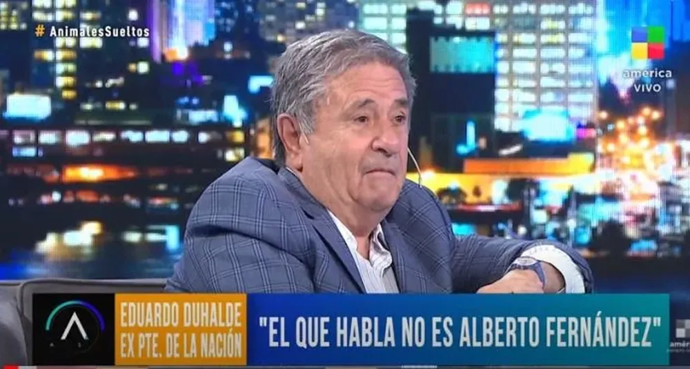 Expresidente argentino Eduardo Duhalde