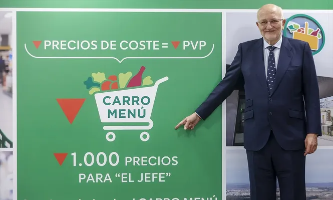 El presidente de Mercadona, Juan Roig.