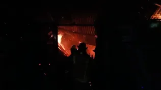 Bomberos atendieron la explosión de ambiente en una casa de La Teja / Archivo