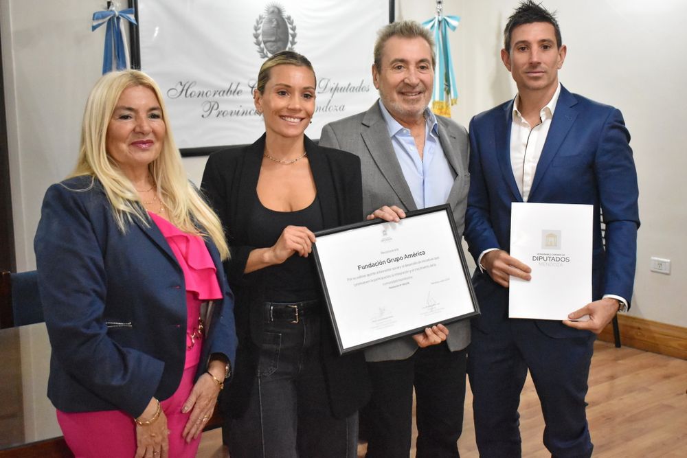 La Cámara de Diputados reconoció a Grupo América.