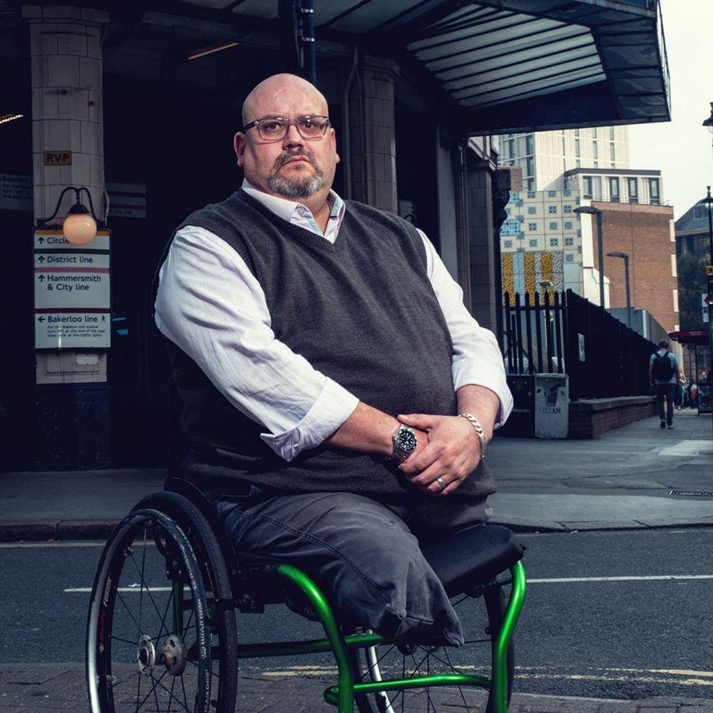 Dan Biddle padece un complejo trastorno de estrés postraumático.