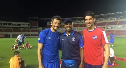 Dely Valdés con Munúa se Abreu