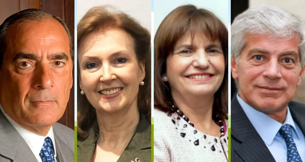 Algunos de los posibles miembros del gabinete de Milei