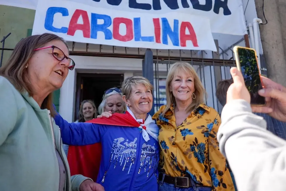 Carolina Cosse en Treinta y Tres.