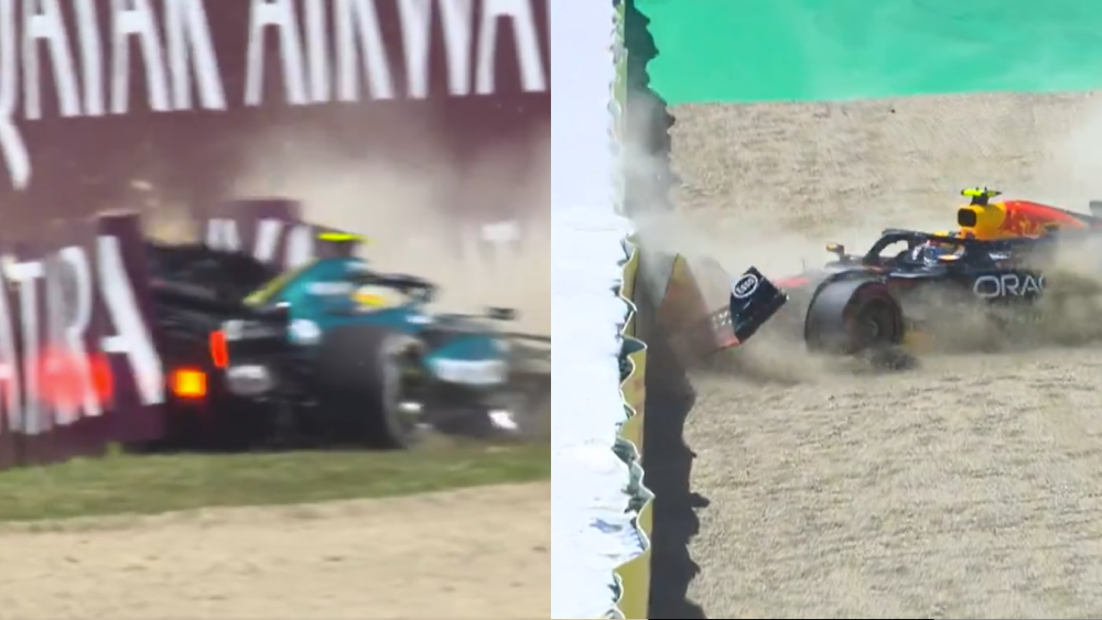 Accidente en Emilio Romaña, Fórmula 1