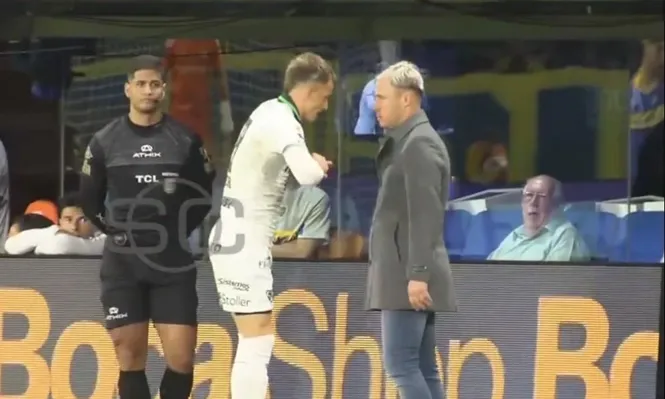 Damonte y Mainero con su anillo