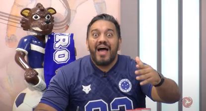 La reacción de un periodista brasileño cuando le dijeron que Edinson Cavani fue contactado por su equipo