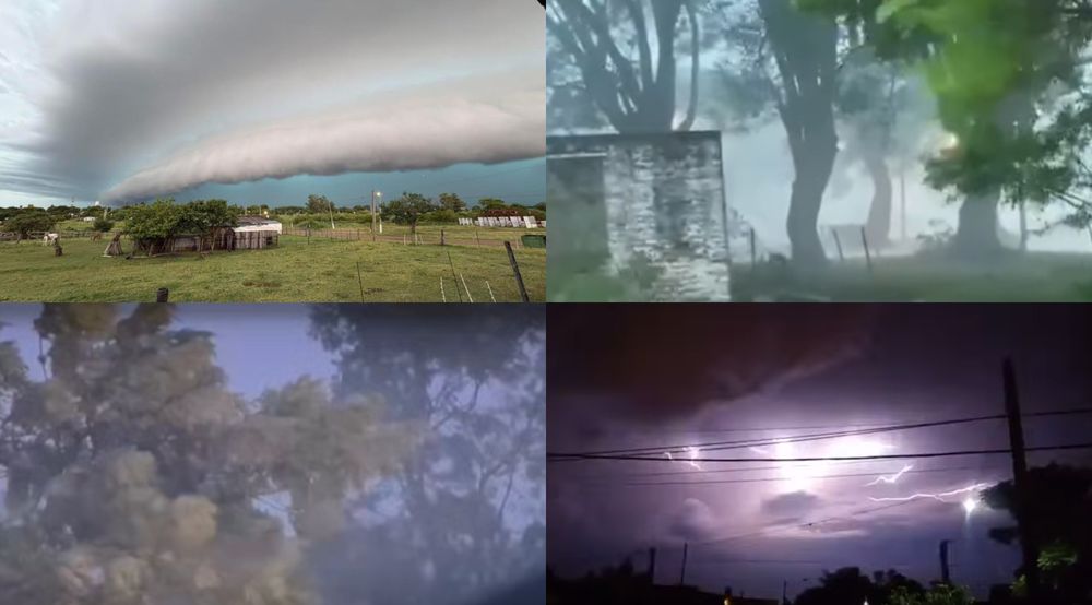 Temporal en Uruguay