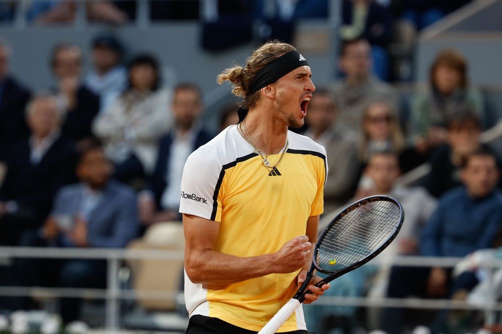 Alexander Zverev, a semifinales de Roland Garros.