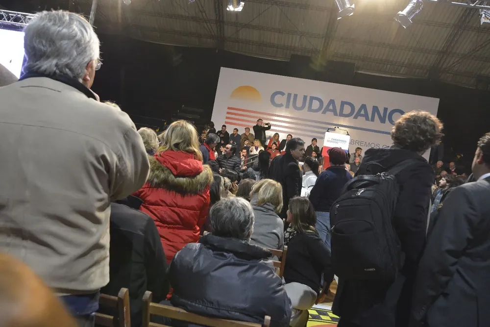 Lanzamiento de la agrupación Ciudadanos en 2019, con Talvi a la cabeza