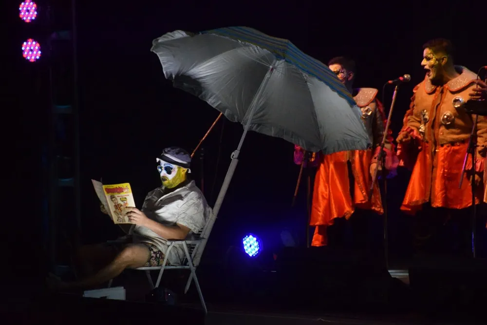 La recreación de la foto viralizada.