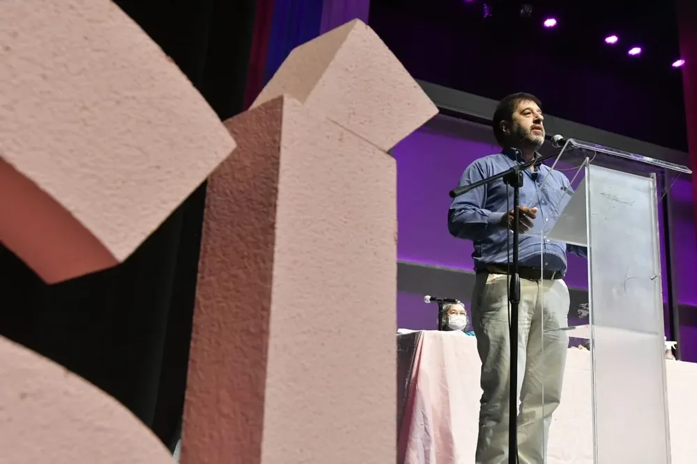 Foto de archivo. Fernando Pereira, presidente del Frente Amplio
