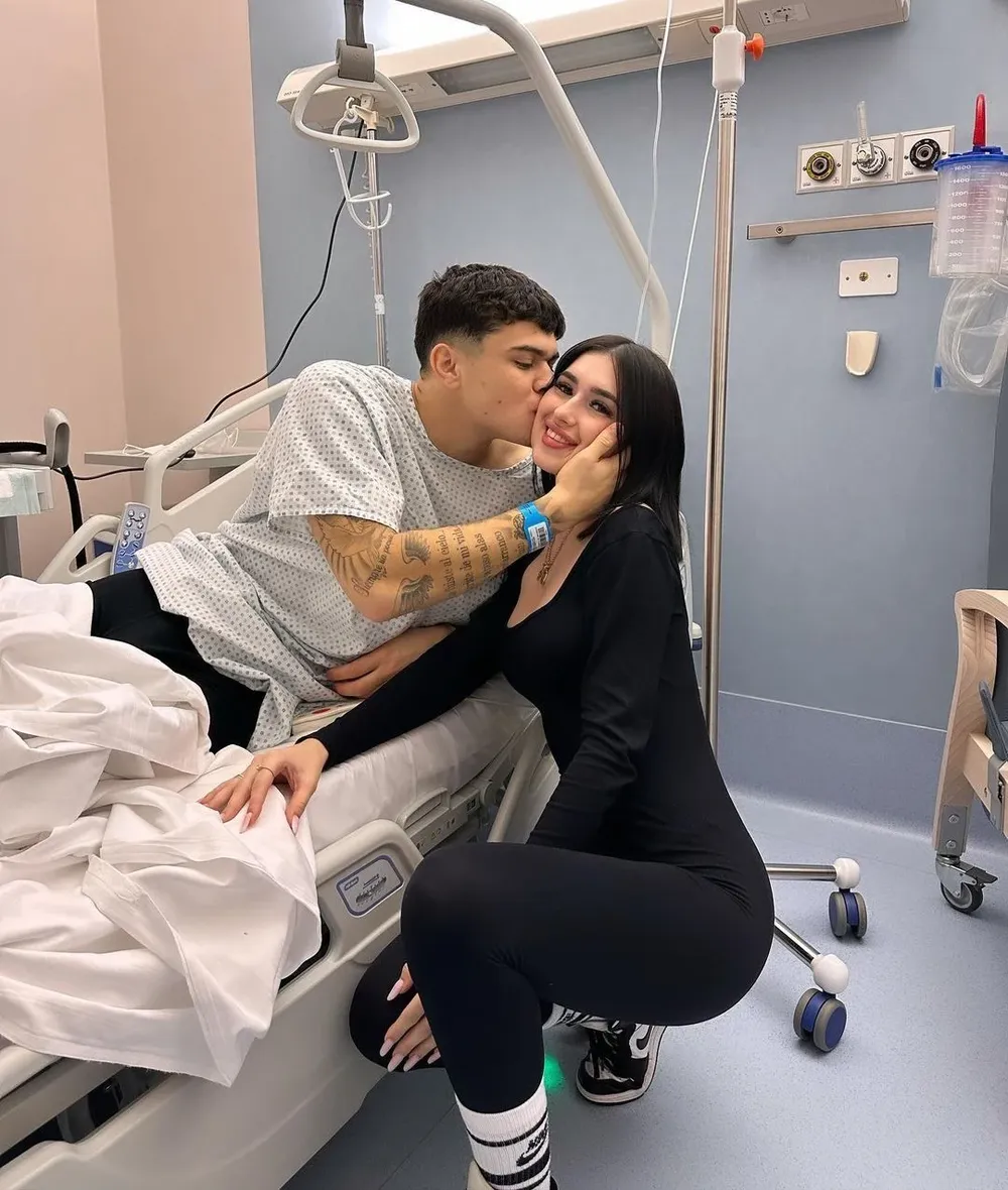 Alan Matturro y su pareja Anto Ciavaglia