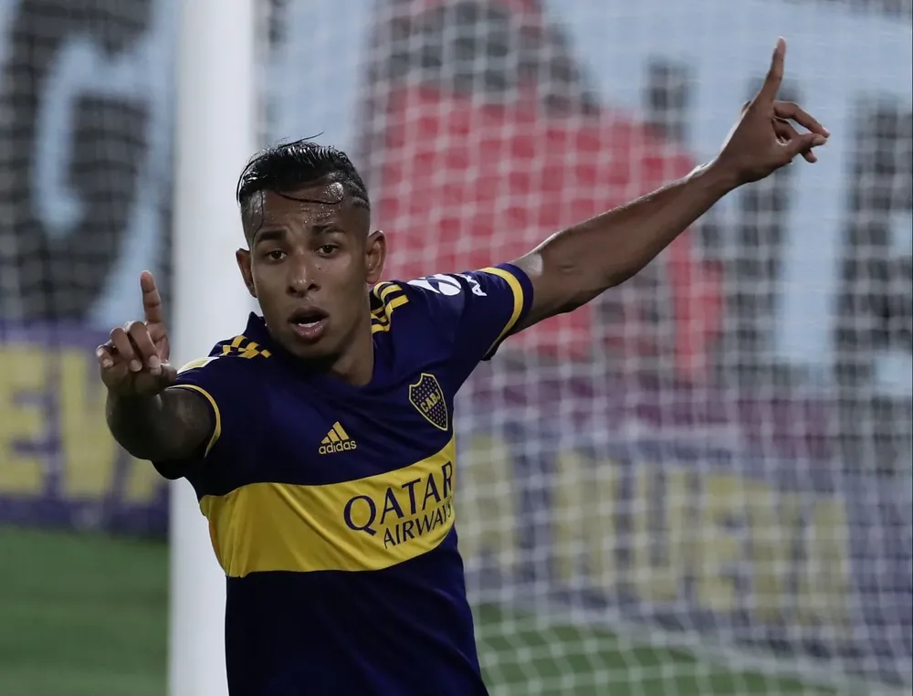 Sebastián Villa, futbolista de Boca Juniors